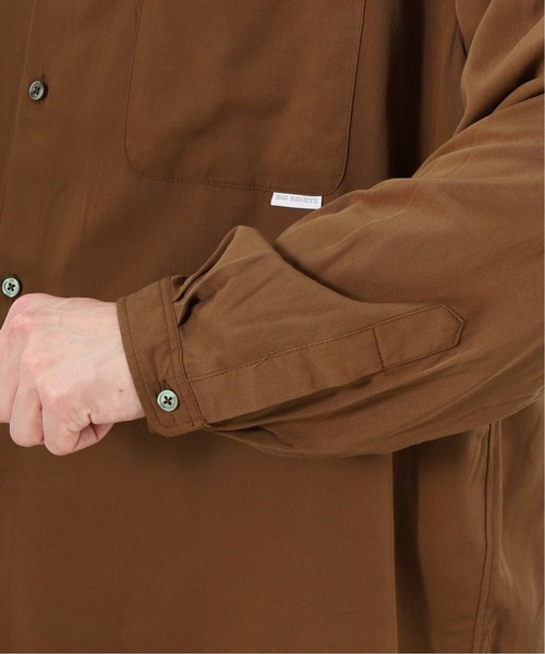 417 EDIFICE（フォーワンセブンエディフィス）の「【ユニセックス】【BIG SHIRTS / ビックシャツ】 レギュラーカラー SH（シャツ/ブラウス・メンズ・ピンク/ブラック/ブラウン/グリーン/ブルー・MEDIUM/LARGE/X-LARGE/SMALL）」の9枚目の写真