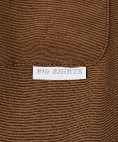 417 EDIFICE（フォーワンセブンエディフィス）の「【ユニセックス】【BIG SHIRTS / ビックシャツ】 レギュラーカラー SH（シャツ/ブラウス・メンズ・ピンク/ブラック/ブラウン/グリーン/ブルー・MEDIUM/LARGE/X-LARGE/SMALL）」の10枚目の写真