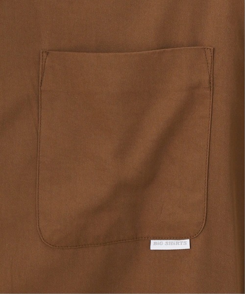 417 EDIFICE（フォーワンセブンエディフィス）の「【ユニセックス】【BIG SHIRTS / ビックシャツ】 レギュラーカラー SH（シャツ/ブラウス・メンズ・ピンク/ブラック/ブラウン/グリーン/ブルー・MEDIUM/LARGE/X-LARGE/SMALL）」の14枚目の写真