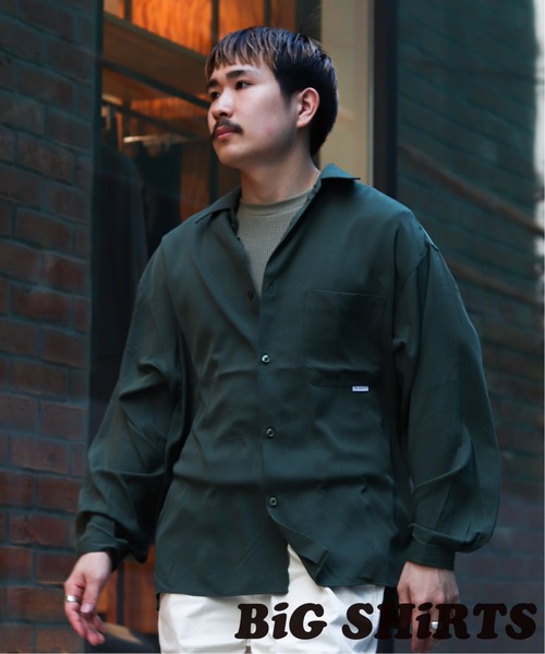 セール】【ユニセックス】【BIG SHIRTS / ビックシャツ