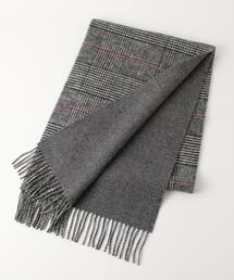 Johnstons of Elgin | 別注 [ ジョンストンズ ] JOHNSTONS ウール カシミヤ グレンチェック マフラー(マフラー)