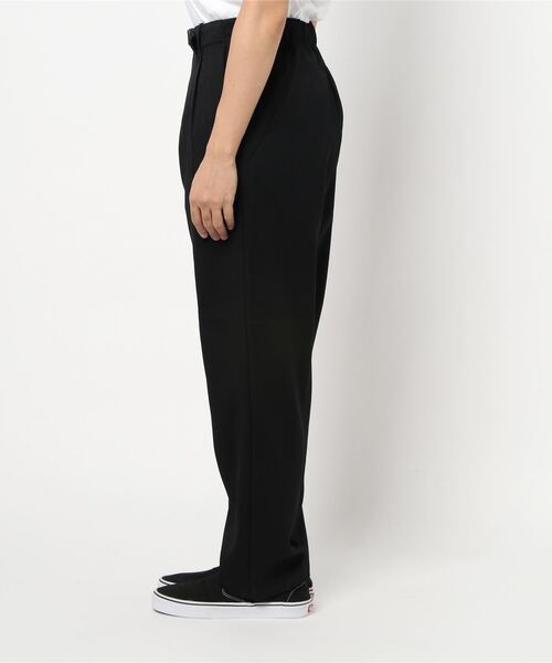 AERON ゴールド バックル ベルト付き パンツ タック 38 AERON ゴールド バックル ベルト付き パンツ タック 38