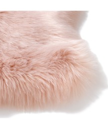 Francfranc カールファーラグ M ピンク 140×200 cm カールファー ラグ