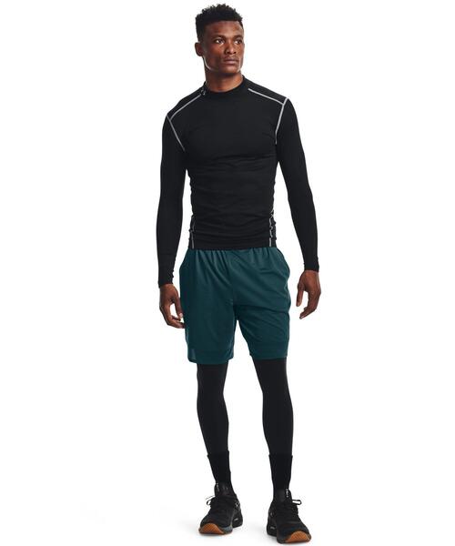 UNDER ARMOUR(アンダーアーマー)の「UAコールドギアアーマー モック(トレーニング/メンズ)(Tシャツ/カットソー・メンズ・ホワイト/ブラック/グレー/レッド/ロイヤルブルー/ダークネイビー/ブルー・SM/XL/LG/MD/XXL/4XL/3XL)」の2枚目の写真