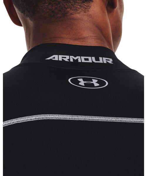 UNDER ARMOUR(アンダーアーマー)の「UAコールドギアアーマー モック(トレーニング/メンズ)(Tシャツ/カットソー・メンズ・ホワイト/ブラック/グレー/レッド/ロイヤルブルー/ダークネイビー/ブルー・SM/XL/LG/MD/XXL/4XL/3XL)」の8枚目の写真
