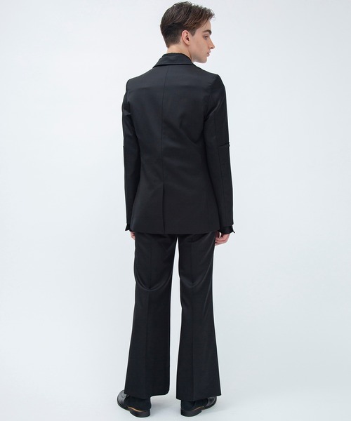 F（エフ）（エフ）の「【F】DOUBLE SLEEVE JACKET（テーラードジャケット・メンズ・ブラック・1/2）」の9枚目の写真