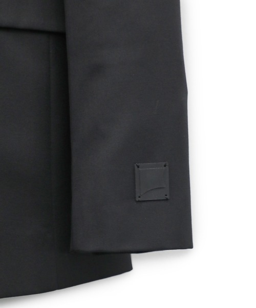 F（エフ）（エフ）の「【F】DOUBLE SLEEVE JACKET（テーラードジャケット・メンズ・ブラック・1/2）」の3枚目の写真