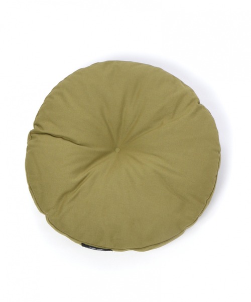 LAKOLE(ラコレ)の「コットンサークルシートクッション / LAKOLE(クッション/クッションカバー・レディース・ダークグレー/ベージュ/カーキ/ブラック・FREE)」の2枚目の写真