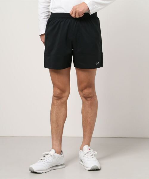 Reebok(リーボック)の「ラン エッセンシャルズ 5インチ ショーツ / Run Essentials 5-Inch Shorts(その他パンツ・メンズ・ネイビー/ブラック・LARGE/MEDIUM/SMALL/X-LARGE/XX-LARGE/XXX-LARGE/X-SMALL)」の3枚目の写真