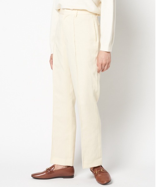 HELIOPOLE（エリオポール）の「アルデンツイルセミフレアパンツ（その他パンツ・レディース・ネイビー/クリーム/グリーン系その他・38/34）」の6枚目の写真