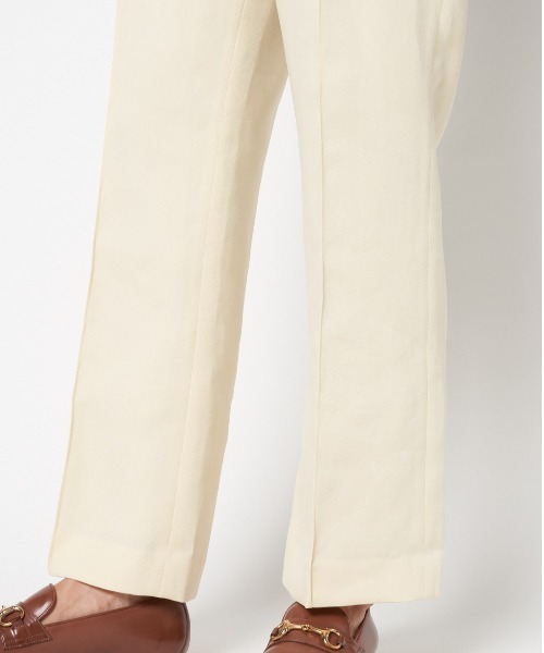 HELIOPOLE（エリオポール）の「アルデンツイルセミフレアパンツ（その他パンツ・レディース・ネイビー/クリーム/グリーン系その他・38/34）」の11枚目の写真