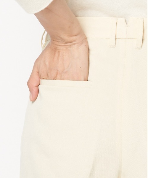 HELIOPOLE（エリオポール）の「アルデンツイルセミフレアパンツ（その他パンツ・レディース・ネイビー/クリーム/グリーン系その他・38/34）」の12枚目の写真