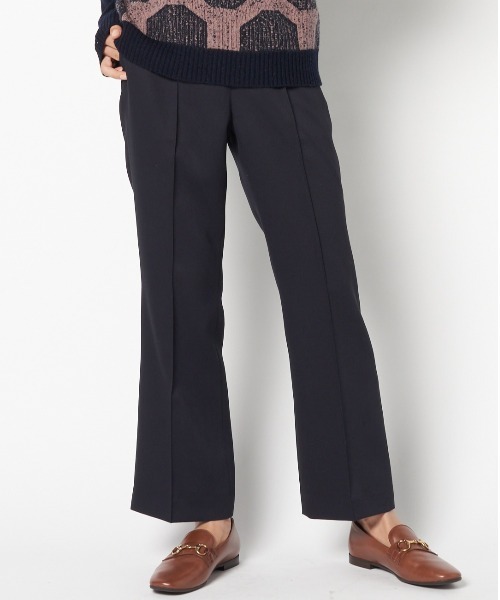 HELIOPOLE（エリオポール）の「アルデンツイルセミフレアパンツ（その他パンツ・レディース・ネイビー/クリーム/グリーン系その他・38/34）」の19枚目の写真