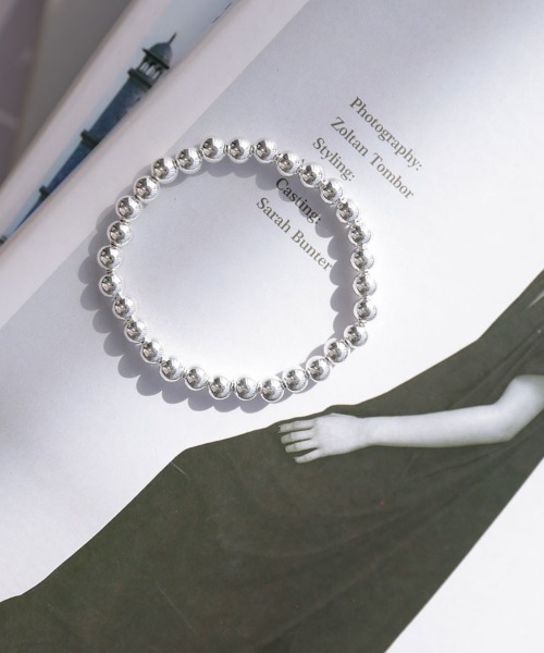 DONOBAN（ドノバン）の「シルバー925 ボールチェーンブレスレット（ブレスレット・レディース・シルバー・ONESIZE）」の8枚目の写真