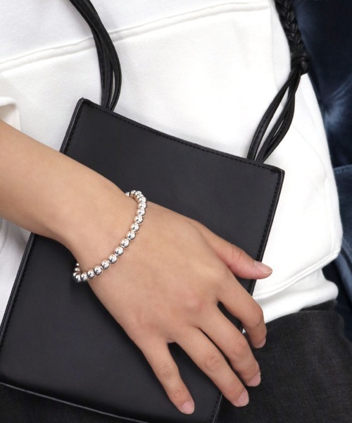 DONOBAN（ドノバン）の「シルバー925 ボールチェーンブレスレット（ブレスレット・レディース・シルバー・ONESIZE）」の4枚目の写真