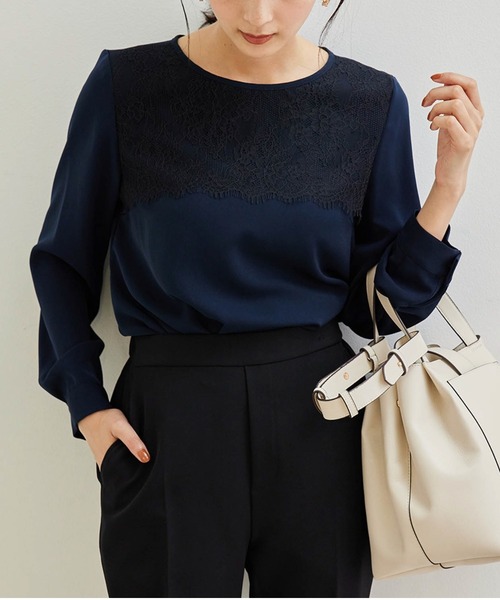 セール スカラップレースブラウス シャツ ブラウス Rope Picnic ロペピクニック のファッション通販 Zozotown