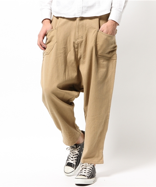 チャイハネ(チャイハネ)の「【チャイハネ】シンプルMEN'Sサルエルパンツ(その他パンツ・メンズ・ブラック/ブラウン/グリーン/ターコイズブルー/ホワイト/ベージュ/ライトグリーン/イエロー/オレンジ/カーキ・FREE)」の5枚目の写真