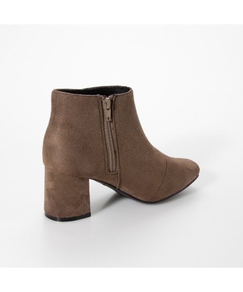 Elvis Luce（エルビスルーチェ）の「ElvisLuce(エルビスルーチェ) チャンキヒールスクエアトゥ ショートブーツ（ブーツ・レディース・ブラック/ブラウン/ブラック系その他・LL/S/M/L）」の16枚目の写真