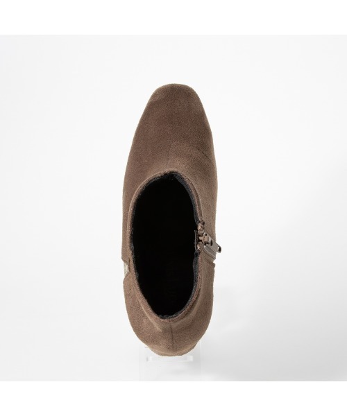 Elvis Luce（エルビスルーチェ）の「ElvisLuce(エルビスルーチェ) チャンキヒールスクエアトゥ ショートブーツ（ブーツ・レディース・ブラック/ブラウン/ブラック系その他・LL/S/M/L）」の19枚目の写真