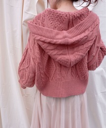 sakishimatokyo | 【ZOZO限定】サキシマamp「フードツキケーブルアミニットカーディガン」(カーディガン/ボレロ)