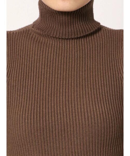 dazzlin（ダズリン）の「フロントタックタートルミットトップス（ニット/セーター・レディース・ブラック/ベージュ/ブラウン/グレー・FREE）」の20枚目の写真