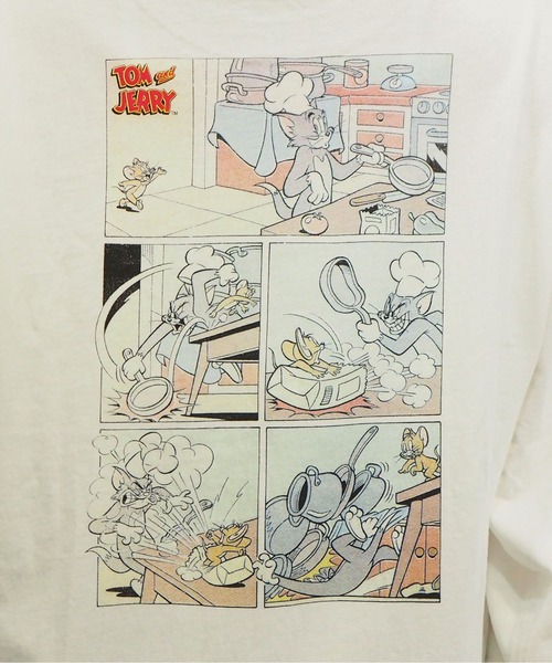 tiptop(ティップトップ)の「2021SS TOM & JERRY ロンT(Tシャツ/カットソー・レディース・ブラック/オフホワイト/ホワイト系その他/ブラック系その他/ホワイト系その他2/ブラック系その他2・FREE)」の16枚目の写真
