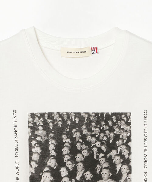Ray BEAMS（レイビームス）の「GOOD ROCK SPEED / Life Photo ミニ Tシャツ（Tシャツ/カットソー・レディース・ホワイト・ONE SIZE）」の3枚目の写真