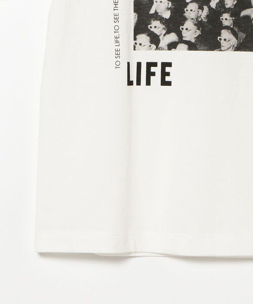Ray BEAMS（レイビームス）の「GOOD ROCK SPEED / Life Photo ミニ Tシャツ（Tシャツ/カットソー・レディース・ホワイト・ONE SIZE）」の8枚目の写真