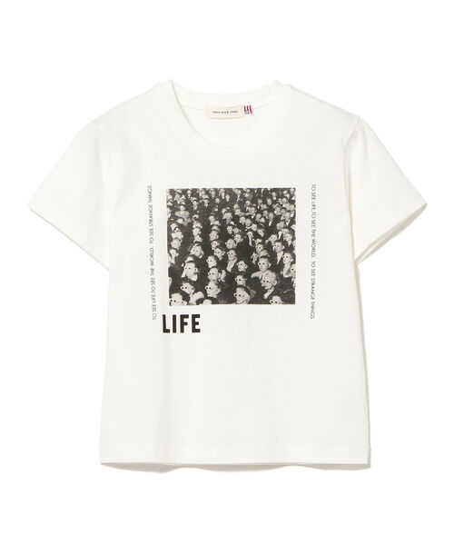 Ray BEAMS（レイビームス）の「GOOD ROCK SPEED / Life Photo ミニ Tシャツ（Tシャツ/カットソー・レディース・ホワイト・ONE SIZE）」の12枚目の写真