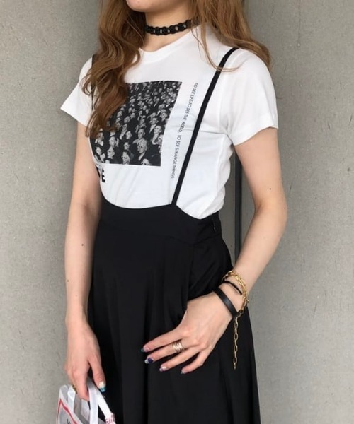 Ray BEAMS（レイビームス）の「GOOD ROCK SPEED / Life Photo ミニ Tシャツ（Tシャツ/カットソー・レディース・ホワイト・ONE SIZE）」の15枚目の写真