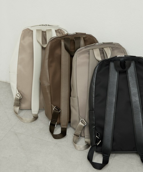 累計販売7,000点以上！高レビュー】【PC収納可】レザーバックパック