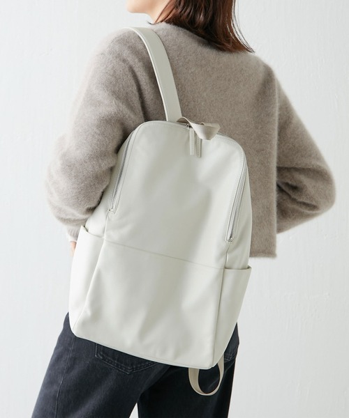 累計販売7,000点以上！高レビュー】【PC収納可】レザーバックパック