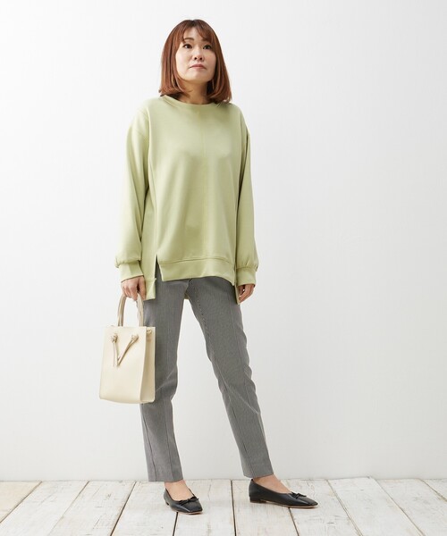 pink adobe(ピンクアドベ)の「◆【2WAY】ノットスクエアショルダー(ショルダーバッグ・レディース・アイボリー/シルバー/ブラック/ベージュ・00)」の9枚目の写真