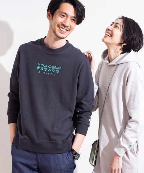 THE SHOP TK (ザ ショップ ティーケー )の「◆【DISCUS別注】スウェットプルオーバー(スウェット・メンズ・ライトグレー/チャコールグレー/イエロー系その他/ライトブルー・01/02/03/04)」の13枚目の写真