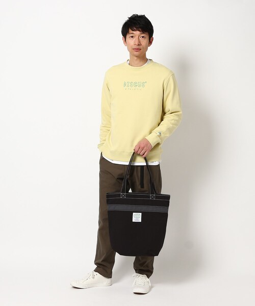 THE SHOP TK (ザ ショップ ティーケー )の「◆【DISCUS別注】スウェットプルオーバー(スウェット・メンズ・ライトグレー/チャコールグレー/イエロー系その他/ライトブルー・01/02/03/04)」の7枚目の写真