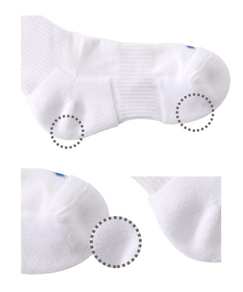 PERFECTCORNER（パーフェクトコーナー）の「【PERFECTCORNER 】レフトライト ハイソックス(FILE) / PERFECT CORNER LEFT RIGHT HIGH SOCKS(FILE)（ソックス/靴下・レディース・グレー/ホワイト×レッド/ホワイト×ブラック/ブラック×パープル/ブラック×レッド・FREE）」の8枚目の写真