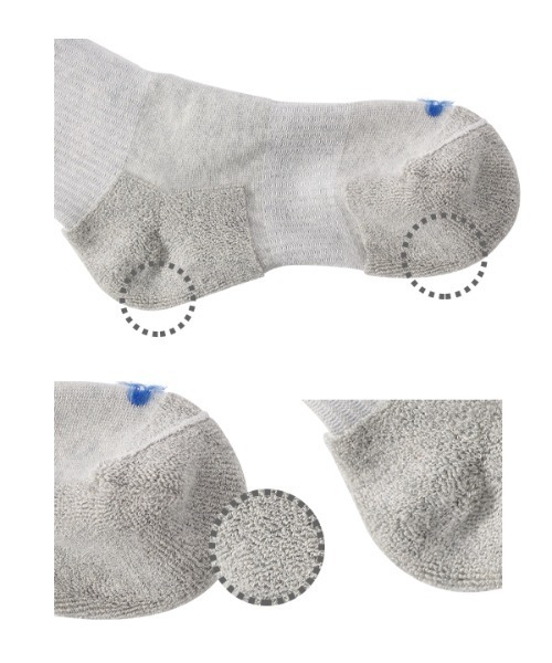 PERFECTCORNER（パーフェクトコーナー）の「【PERFECTCORNER 】レフトライト ハイソックス(FILE) / PERFECT CORNER LEFT RIGHT HIGH SOCKS(FILE)（ソックス/靴下・レディース・グレー/ホワイト×レッド/ホワイト×ブラック/ブラック×パープル/ブラック×レッド・FREE）」の20枚目の写真