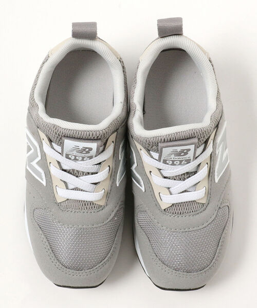 B:MING by BEAMS(ビーミングバイビームス)の「NEW BALANCE / 996 SLIP ON I(14~16cm)(スリッポン・キッズ・ブルー/グレー・16/14/15 )」の6枚目の写真