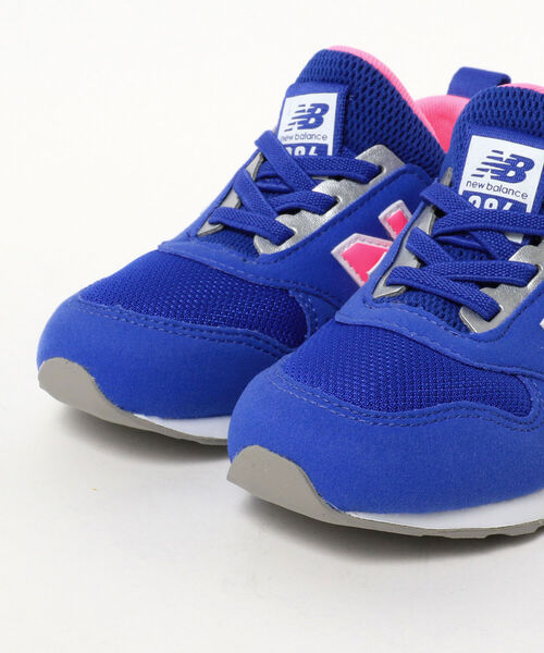 B:MING by BEAMS(ビーミングバイビームス)の「NEW BALANCE / 996 SLIP ON I(14~16cm)(スリッポン・キッズ・ブルー/グレー・16/14/15 )」の8枚目の写真