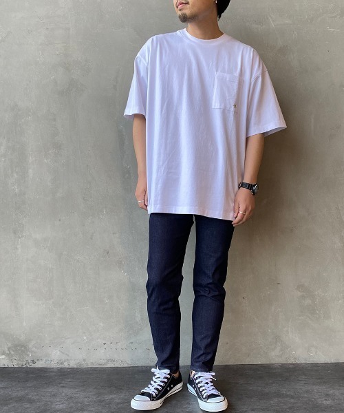 CONVERSE TOKYO（コンバーストウキョウ）の「[CONVERSE TOKYO/コンバーストウキョウ] 別注 スターバックプリントTシャツ（Tシャツ/カットソー・レディース・ホワイト/ブラック・4/3）」の4枚目の写真