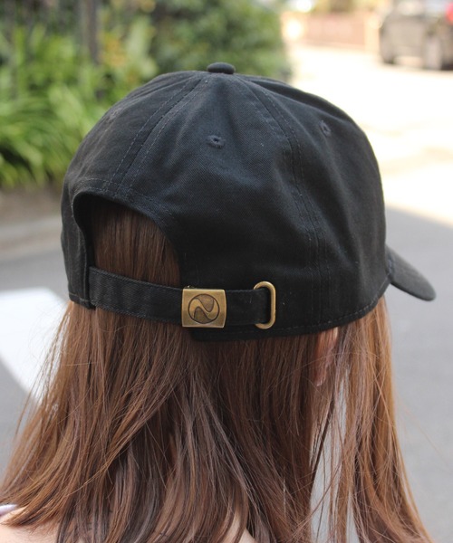 newhattan（ニューハッタン）の「【newhattan】 ニューハッタン コットン ツイル ローキャップ STONE WASHED TWILL CAP H1400（キャップ・メンズ・ホワイト/ブラック/ベージュ/オリーブ/コーラル/テラコッタ/オレンジ/レモンイエロー/アクア・FREE）」の16枚目の写真