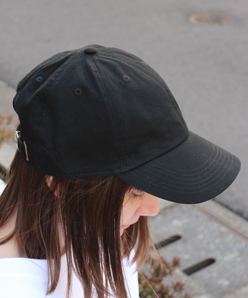 newhattan（ニューハッタン）の「【newhattan】 ニューハッタン コットン ツイル ローキャップ STONE WASHED TWILL CAP H1400（キャップ・メンズ・ホワイト/ブラック/ベージュ/オリーブ/コーラル/テラコッタ/オレンジ/レモンイエロー/アクア・FREE）」の18枚目の写真