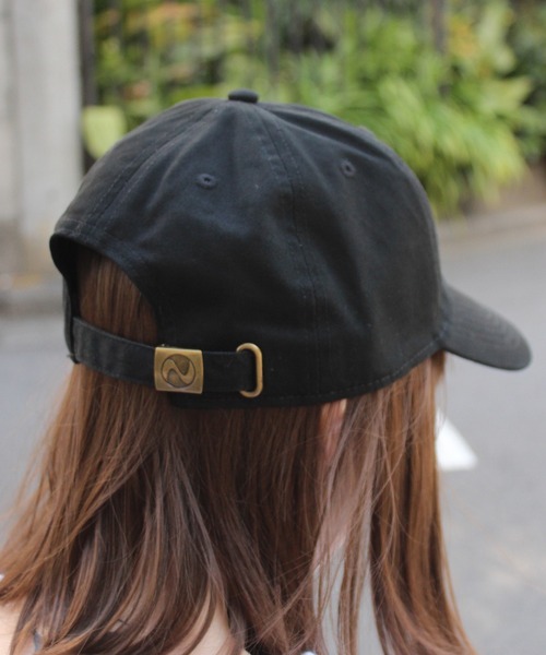 newhattan（ニューハッタン）の「【newhattan】 ニューハッタン コットン ツイル ローキャップ STONE WASHED TWILL CAP H1400（キャップ・メンズ・ホワイト/ブラック/ベージュ/オリーブ/コーラル/テラコッタ/オレンジ/レモンイエロー/アクア・FREE）」の17枚目の写真