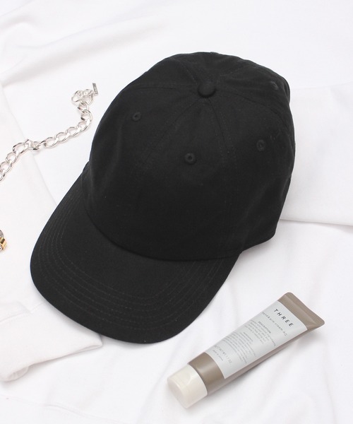 newhattan（ニューハッタン）の「【newhattan】 ニューハッタン コットン ツイル ローキャップ STONE WASHED TWILL CAP H1400（キャップ・メンズ・ホワイト/ブラック/ベージュ/オリーブ/コーラル/テラコッタ/オレンジ/レモンイエロー/アクア・FREE）」の15枚目の写真