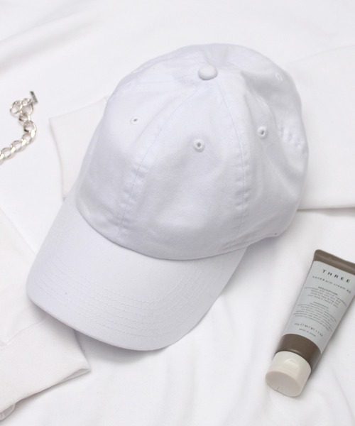 newhattan（ニューハッタン）の「【newhattan】 ニューハッタン コットン ツイル ローキャップ STONE WASHED TWILL CAP H1400（キャップ・メンズ・ホワイト/ブラック/ベージュ/オリーブ/コーラル/テラコッタ/オレンジ/レモンイエロー/アクア・FREE）」の11枚目の写真