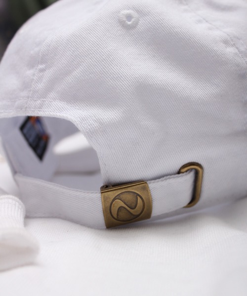 newhattan（ニューハッタン）の「【newhattan】 ニューハッタン コットン ツイル ローキャップ STONE WASHED TWILL CAP H1400（キャップ・メンズ・ホワイト/ブラック/ベージュ/オリーブ/コーラル/テラコッタ/オレンジ/レモンイエロー/アクア・FREE）」の10枚目の写真