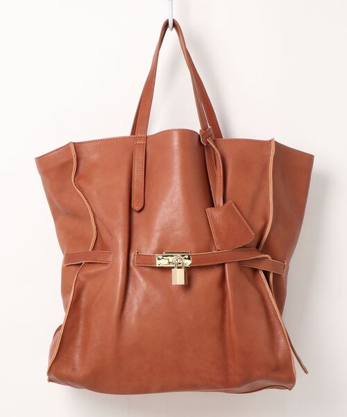 atneK（アトネック）の「【atneK】ロングベルトトート（トートバッグ・レディース・グレー/ブラウン・FREE）」の7枚目の写真