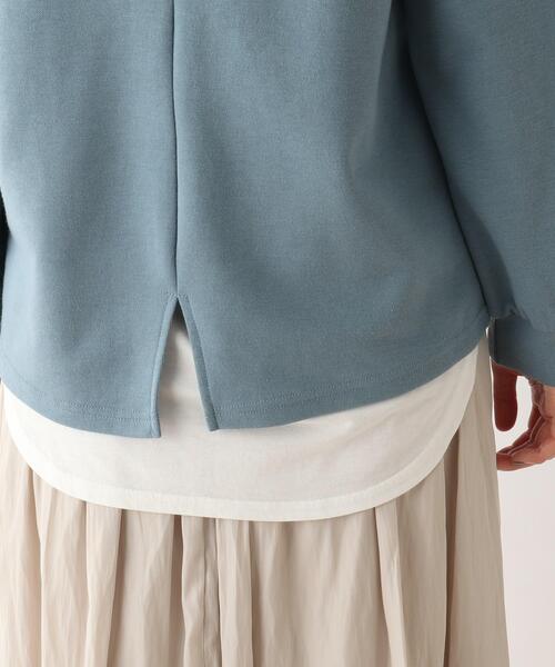 DRESKIP（ドレスキップ）の「◆【2点セット】深Vプルオーバー+ロゴTシャツ（その他トップス・レディース・グレー系その他/ライトブルー/ナチュラル・02/03/04）」の10枚目の写真