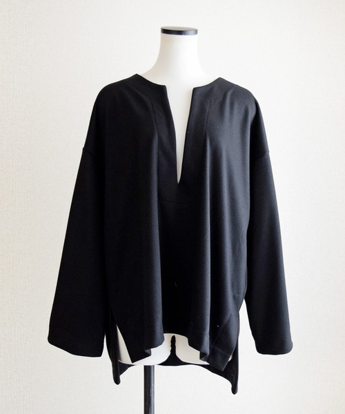 Marient(マリエント)の「カフタンPO(Tシャツ/カットソー・レディース・アイボリー/ベージュ/ブラック・FREE)」の13枚目の写真