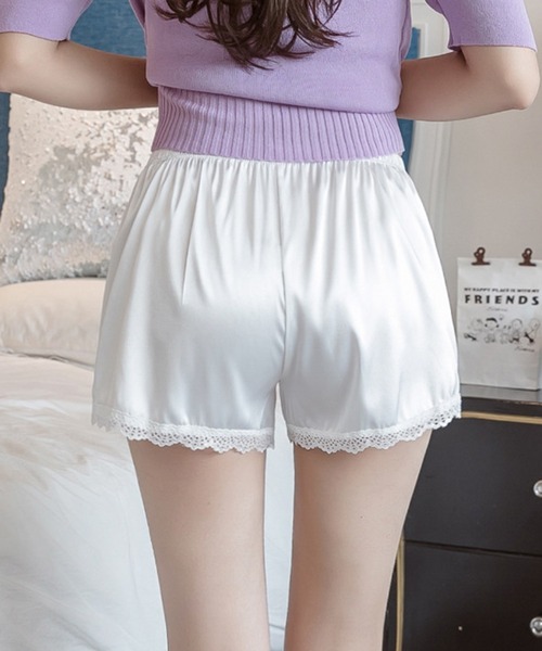 Bifrost(ビフレスト)の「裾レースペチコートショートパンツ(その他アンダーウェア/インナー・レディース・ホワイト/ブラック/ピンク/ピンク系その他/ホワイト系その他/ブラック系その他/ベージュ系その他・M/L)」の10枚目の写真